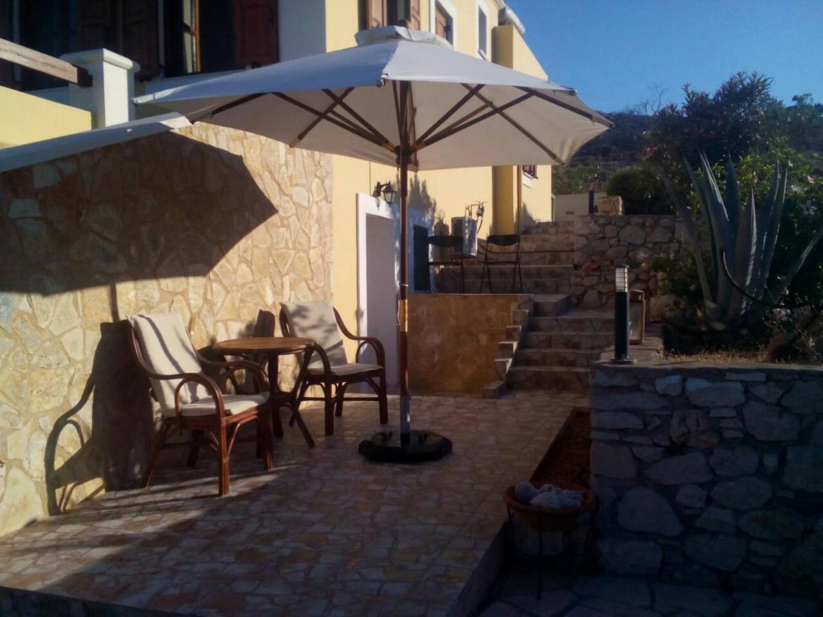 Kalypso Apartment Chalki Town Eksteriør bilde