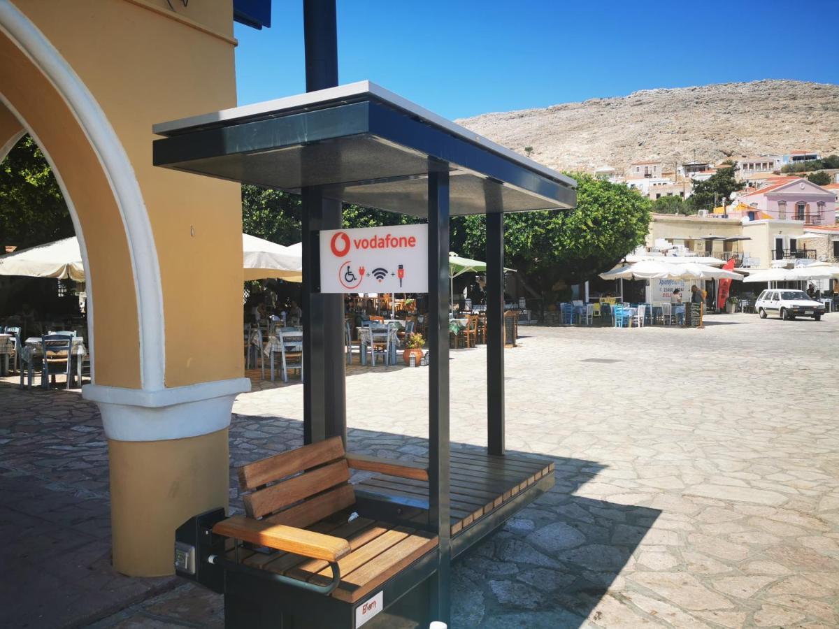 Kalypso Apartment Chalki Town Eksteriør bilde